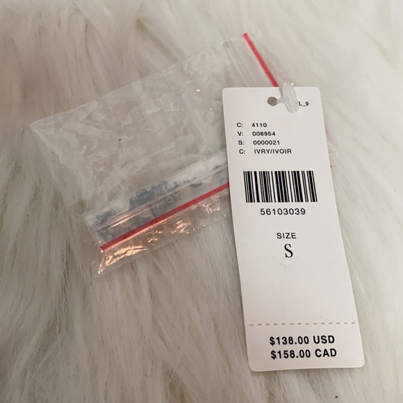 Anthropologie NWT Gorgeous White Top Size S - Picture 8 of 10